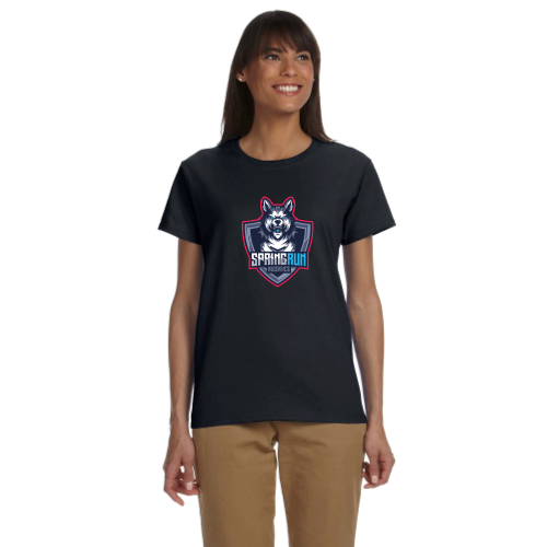 Load image into Gallery viewer, Spring Run - Ladies Short Sleeve Cotton Tee
