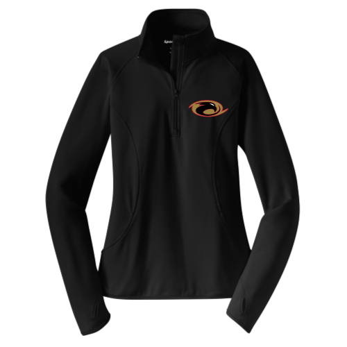 Thunderhawks Softball - Ladies Sport Wicking 1-4 Zip Pullover