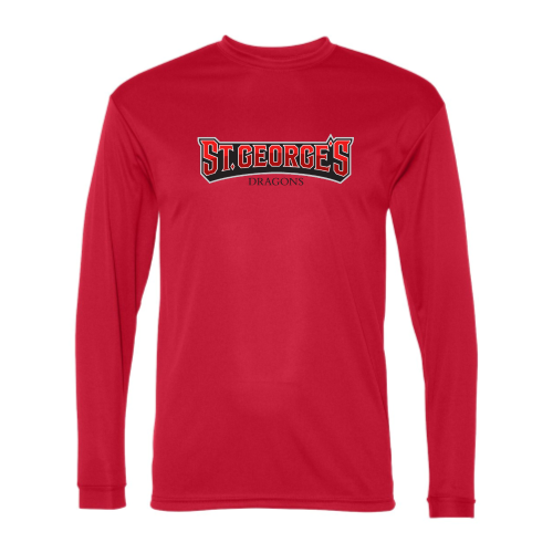 Load image into Gallery viewer, St Georges - Adult Long Sleeve  Performance Tee
