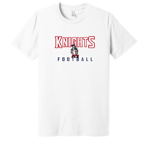 FCS Knights - Canvas Adult Short Sleeve Cotton Tee