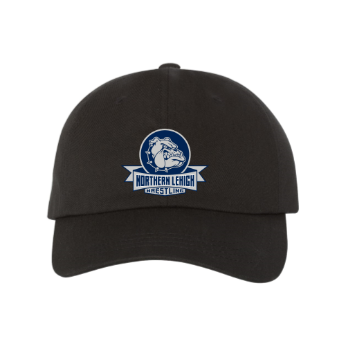 Load image into Gallery viewer, Northern Lehigh Wrestling Bulldog - Cotton Blend Fitted Cap
