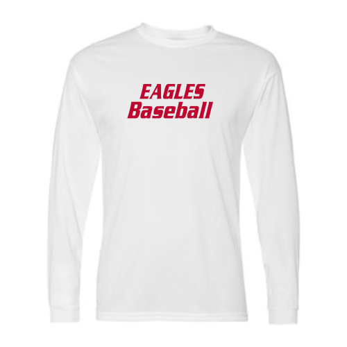 Load image into Gallery viewer, MA Eagles BB - Adult LS Performance Tee
