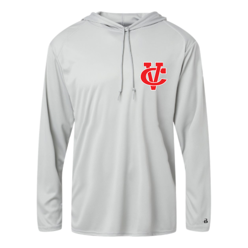 Load image into Gallery viewer, Coosa Valley Softball - Adult LS Performance Tee with Hood

