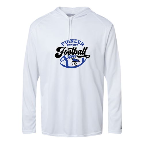 Load image into Gallery viewer, Cros-Lex Football -  Adult LS Performance Tee with Hood
