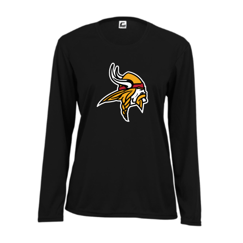 Load image into Gallery viewer, Mills Football - Ladies LS Performance Tee
