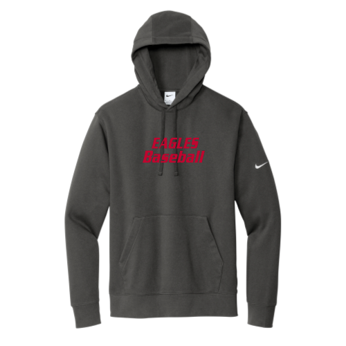 MA Eagles BB - Nike Club Fleece Sleeve Swoosh Pullover Hoodie