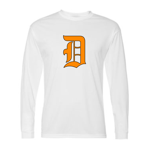 Delaware Jr. Pacers - Adult LS Performance Tee