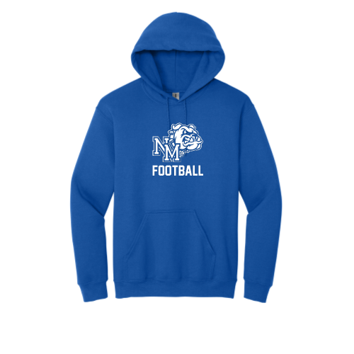 North Mason Football - Adult Pullover Hood Sweatshirt