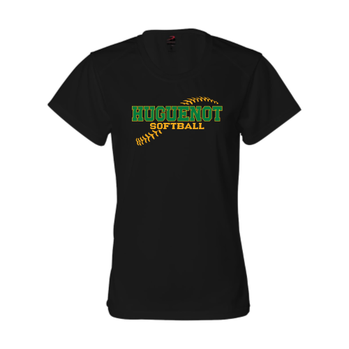 Huguenot Softball - Ladies B-Core SS Performance Tee