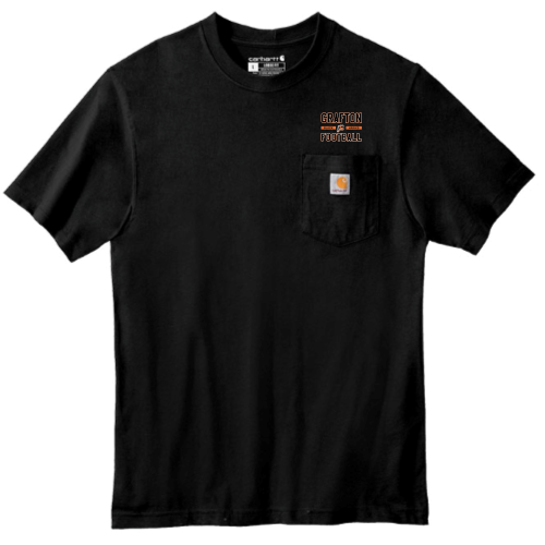Grafton Black Hawks - Carhartt Workwear Pocket Short Sleeve T-Shirt