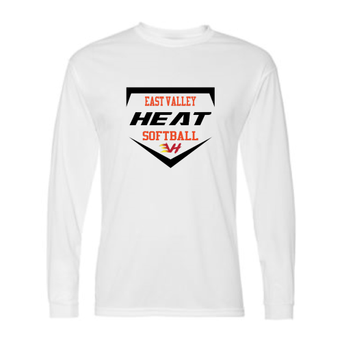 Load image into Gallery viewer, East Valley Heat Club Softball - Adult LS Performance Tee
