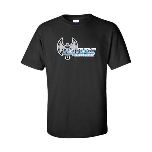 Hillsdale Football - Adult Short Sleeve Cotton Tee