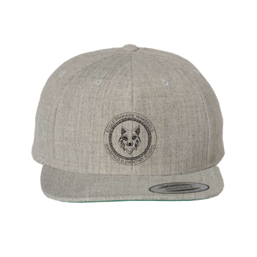 Load image into Gallery viewer, Wakefield Elementary - Premium Flat Bill Snapback
