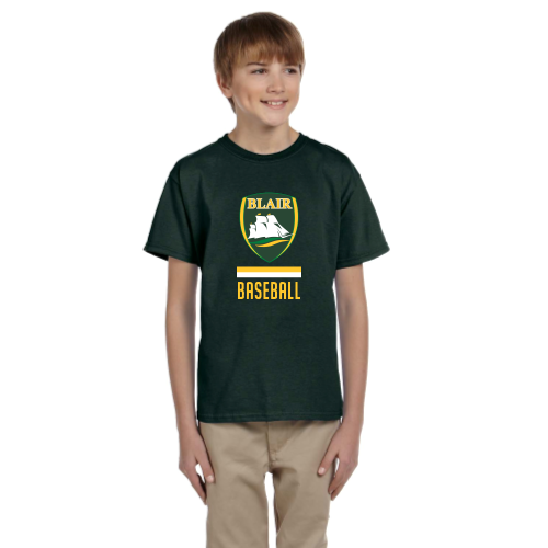Load image into Gallery viewer, Blair Baseball - Youth Short Sleeve Cotton Tee
