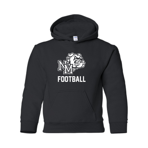 Load image into Gallery viewer, North Mason Football - Youth Pullover Hood Sweatshirt
