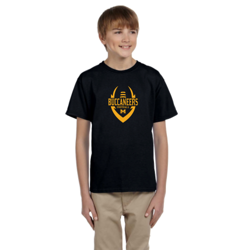 Milford Buccaneers - Youth Short Sleeve Cotton Tee