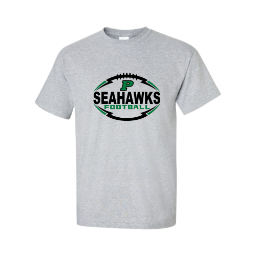 Load image into Gallery viewer, Peninsula Youth Seahawks - Adult Short Sleeve Cotton Tee
