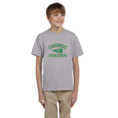 Load image into Gallery viewer, LC Cheerleading - Youth Short Sleeve Cotton Tee
