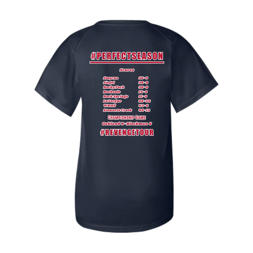 Oakland Middle School - Youth B-Core SS Performance Tee