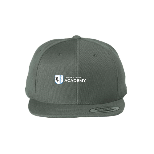 Load image into Gallery viewer, Copper Island - Premium Flat Bill Snapback
