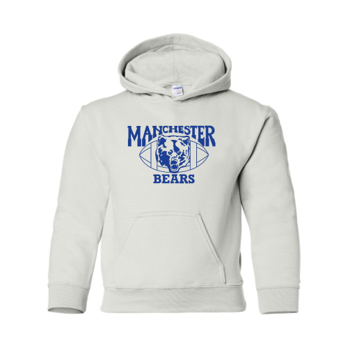 Load image into Gallery viewer, Manchester Bears Football -  Youth Pullover Hood Sweatshirt
