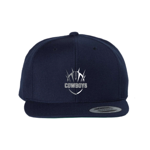 Tanque Cowboys - Premium Flat Bill Snapback NV