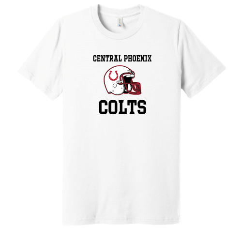 Load image into Gallery viewer, Central Phoenix Colts YFB - Canvas Adult Short Sleeve Cotton Tee
