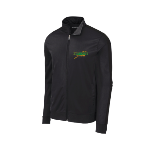 Huguenot Softball - Sport-Tek Tricot Sleeve Stripe Track Jacket