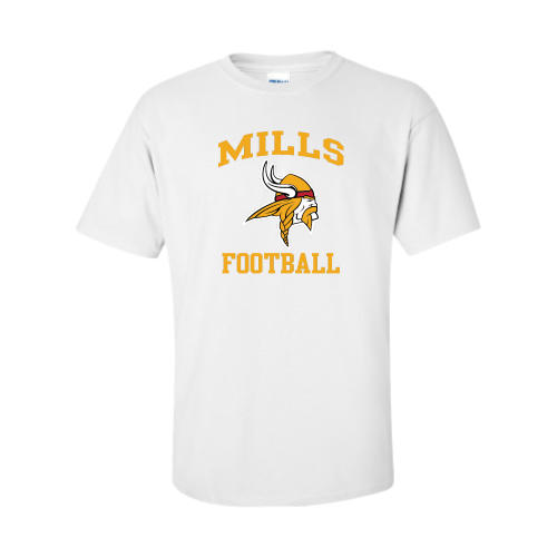 Mills HS - Adult Short Sleeve Cotton Tee