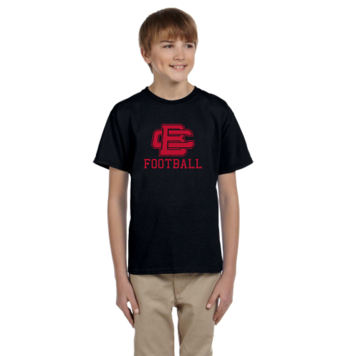 Load image into Gallery viewer, BCAS Football -  Youth Short Sleeve Cotton Tee
