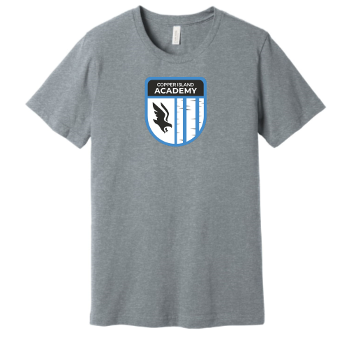 Copper Island Academy - Canvas Adult Short Sleeve Cotton Tee
