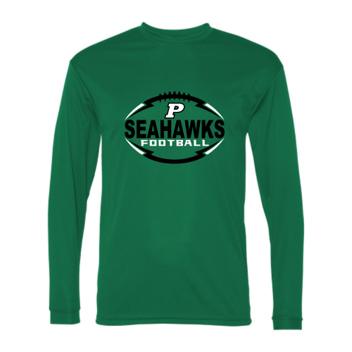 Load image into Gallery viewer, Peninsula Youth Seahawks - Adult LS Performance Tee
