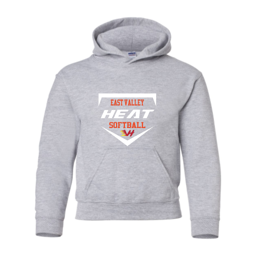 Load image into Gallery viewer, East Valley Heat Club Softball - Youth Pullover Hood Sweatshirt
