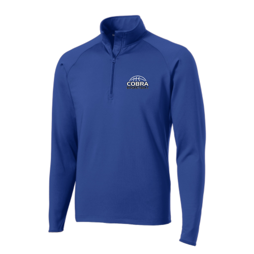 Creekside Cobra Basketball Royal - Sport Wicking 1-4 Zip Pullover