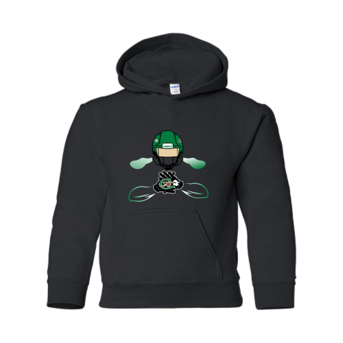 Lansdale Cannoneers FB - Youth Pullover Hood Sweatshirt