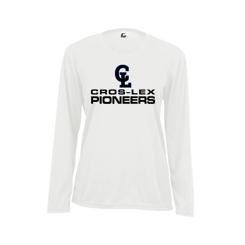 Load image into Gallery viewer, Cros-Lex Pioneers - Ladies LS Performance Tee
