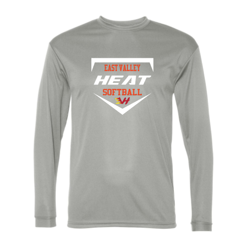 Load image into Gallery viewer, East Valley Heat Club Softball - Adult LS Performance Tee
