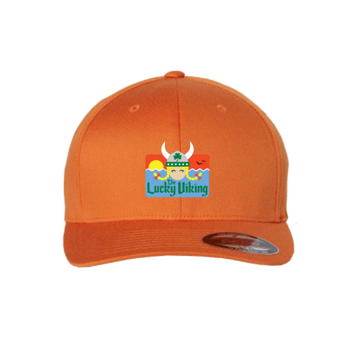 Load image into Gallery viewer, The Lucky Viking - Cotton Blend Fitted Cap
