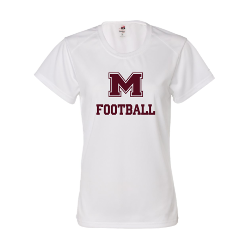 Load image into Gallery viewer, Milford Football - Ladies B-Core SS Performance Tee
