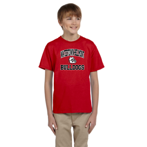 Load image into Gallery viewer, WB Youth Football -  Youth Short Sleeve Cotton Tee
