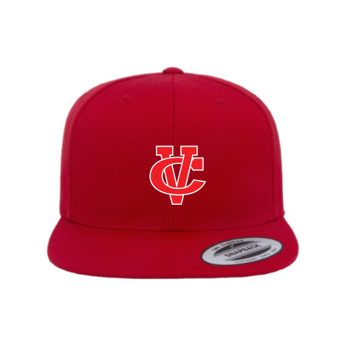 Load image into Gallery viewer, Coosa Valley Academy Baseball - Premium Flat Bill Snapback
