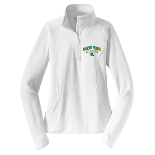 Load image into Gallery viewer, Huguenot Falcons Baseball - Ladies Sport Wicking 1-4 Zip Pullover
