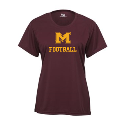 Milford Football - Ladies B-Core SS Performance Tee