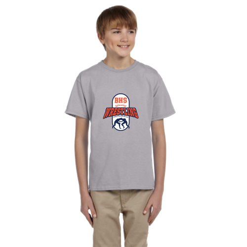 Load image into Gallery viewer, Beech HS - Wrestling - Youth Short Sleeve Cotton Tee
