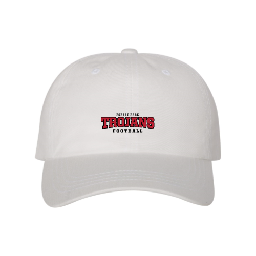 Forest Park Trojans - White - Classic Dad Cap