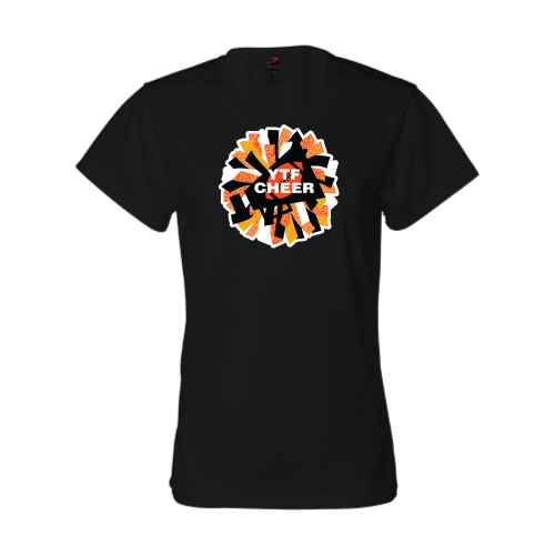 YTF Cheer - Ladies B-Core SS Performance Tee