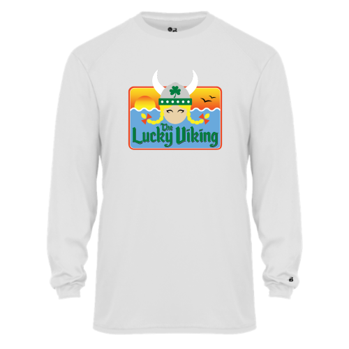 Load image into Gallery viewer, The Lucky Viking -  Youth LS Performance Tee
