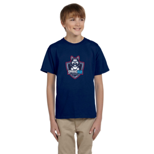 Load image into Gallery viewer, Spring Run  - Youth Short Sleeve Cotton Tee
