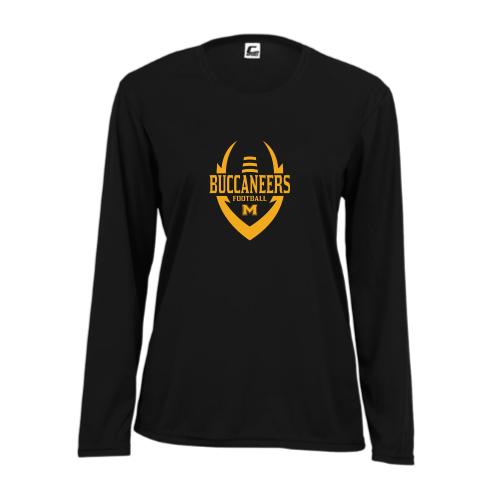 Milford Buccaneers - Ladies LS Performance Tee