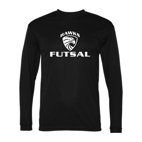 Load image into Gallery viewer, HADLEY - Hawks Futsal - Adult LS Performance Tee
